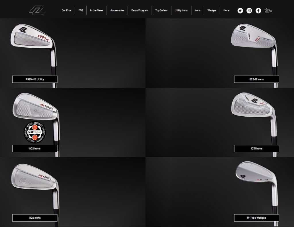 Images of New Level Golf custom designs